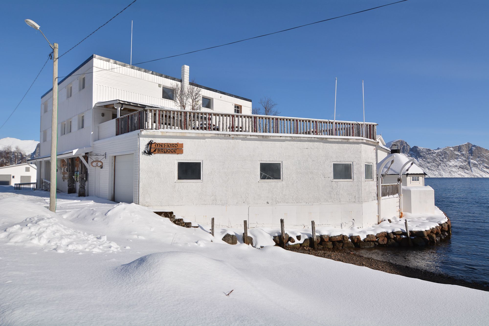 布里格峡湾酒店 Mefjordvær 外观 照片